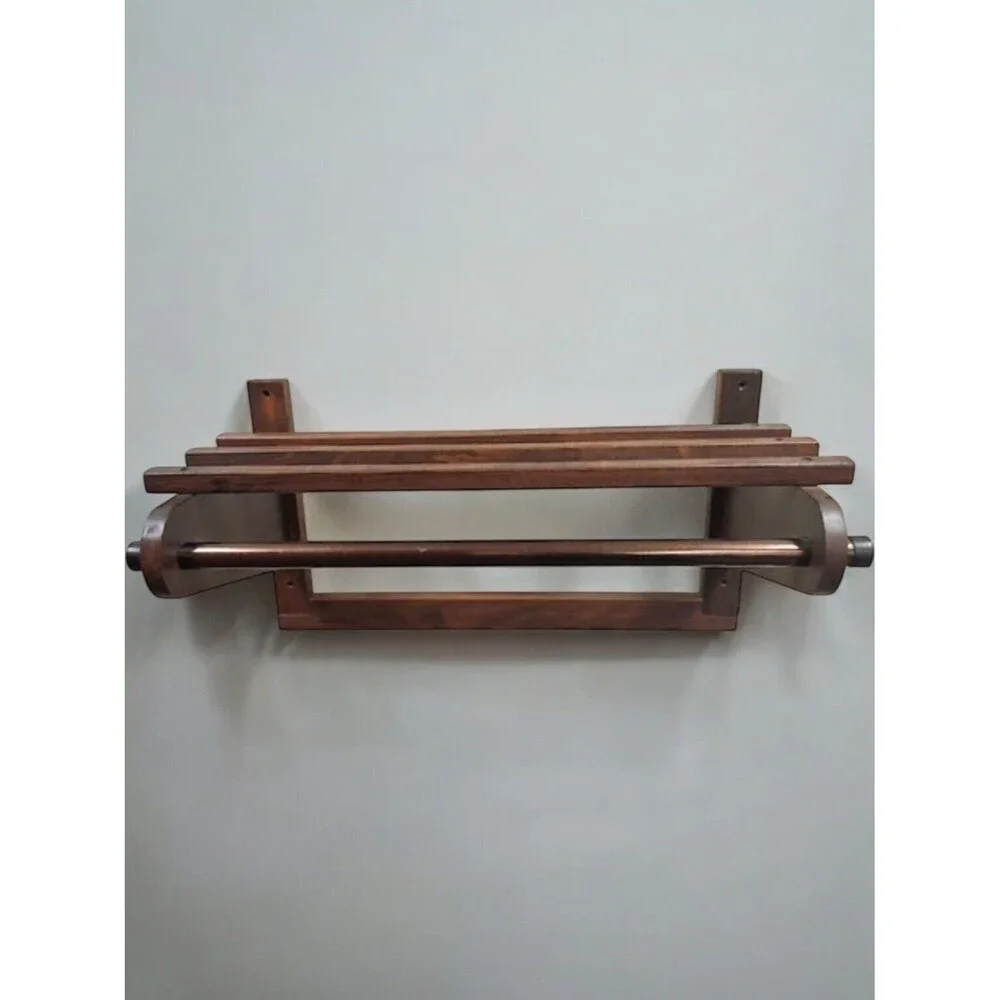 Coat and Hat Rack Wood MCM Approx 13.75 x 12.75 x 25